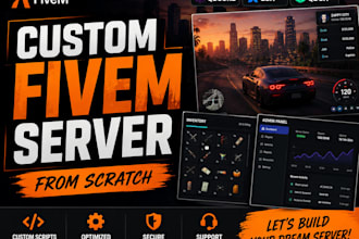 build a custom fivem server