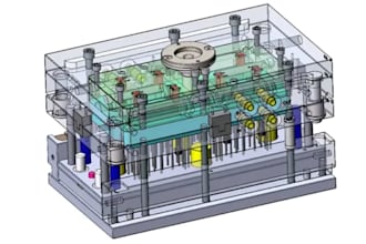 design plastic parts, injection molds and dfm for manufacturing