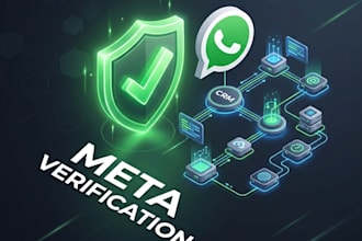 do meta bm verification and whatsapp API automation
