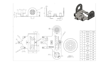 design custom industrial sheet metal design and 3d unfold 3d metal
