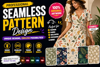 design seamless repeat pattern design