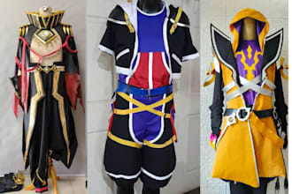 sew anime cosplay costume commission cosplay fabric cosplay anime fashion design