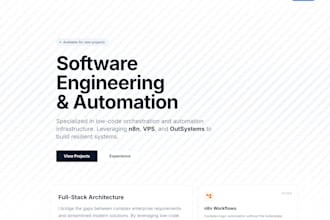 build scalable ai powered web apps automation workflows and outsystems