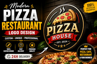 design a modern restaurant logo