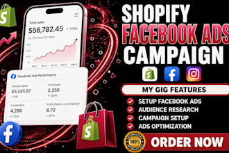 setup shopify facebook ads campaign, fb ads, meta ads, instagram ads