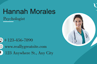 design professional and modern business cards in canvas