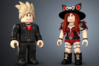 create custom roblox characters, avatars, and unique outfit designs