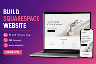 build squarespace website design redesign squarespace update squarespace website