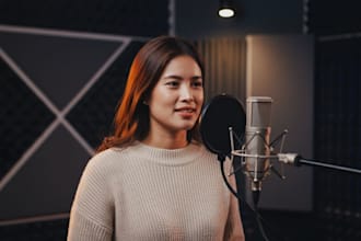 sing female spanish lead vocal and backing vocal, flamenco bachata and cumbia