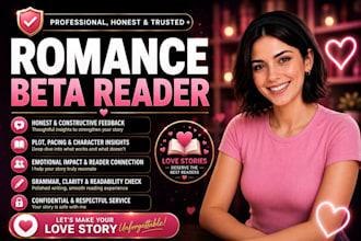 beta reader, beta reading, romance beta reader for critique manuscript feedback