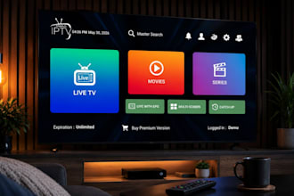 customize iptv smarters pro, xciptv player, ibo pro firestick android box smart