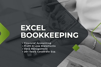 do professional excel bookkeeping and financial accounting