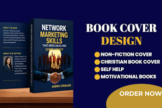 design a professional nonfiction, self help, or christian book cover