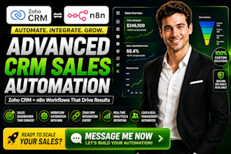 build a custom zoho CRM sales dashboard with advanced analytics and reporting