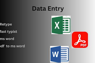 fast typist and retype your work
