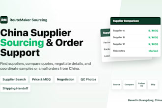 source and compare reliable suppliers and manufacturers in china