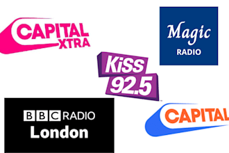 professionally airplay and broadcast your song on london radio