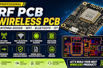 design wireless charging and power electronics pcb circuits