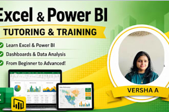 teach excel and power bi