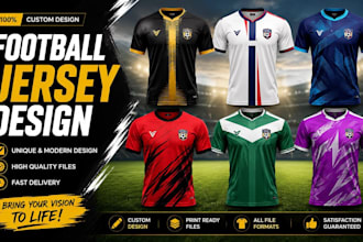 design a custom esports jersey with team logo stickers pack and 3d mockups