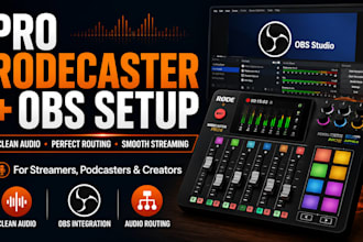setup rodecaster pro 2 for clean audio on obs for streamers