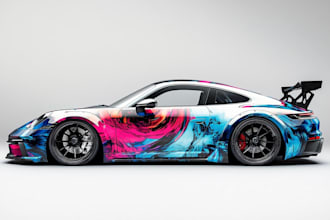 professional vehicle wrap design, car wrap