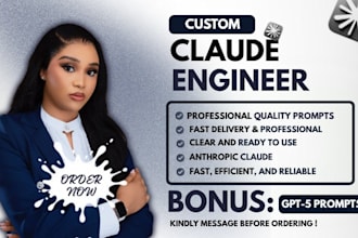 engineer custom claude ai prompts for content creators