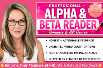 beta read critique novel, romance beta reader, beta reader fantasy,beta reader