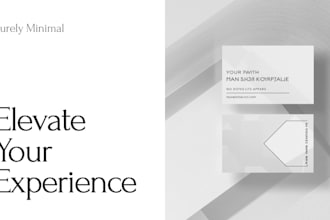 design professional social media posts and business cards