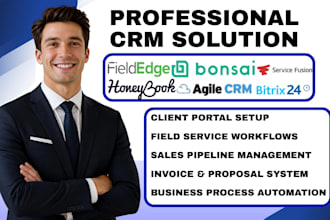 setuup honeybook crm agile fieldedge bonsai bitrix24 service fusion automation