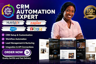 setup ghl hubspot zoho clickfunnel kajabi salesforce automation make integration