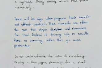 write neat english and bengali handwritten notes
