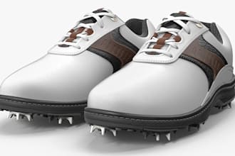 do 3d shoe modeling, sneaker design and realistic footwear rendering