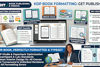 do KDP book formatting