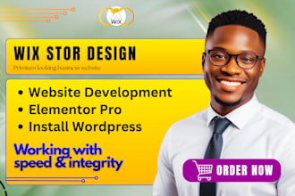 design wix website online store wix store wix website