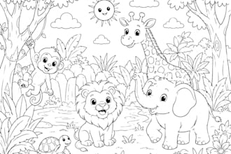 create awesome and amazing kids colouring book and adults coloring books page