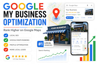 optimize  google my business profile for local SEO rankings gmb ranking