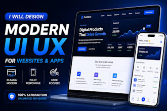 create modern frontend websites