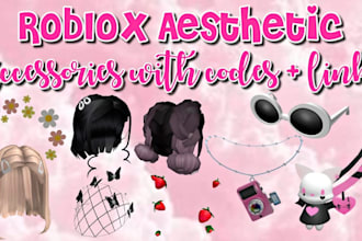 custom roblox ugc wearable accessories, hat, hair, and face items for avatar