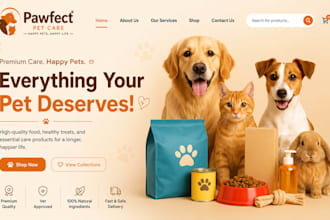 design wix mobile pet grooming website dog grooming pet care website