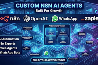 build n8n ai agents chatbots voice agents and workflow automation