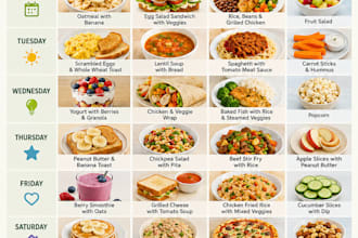 create a personalized budget friendly family meal plan