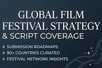 build a strategic global film festival submission list for your film