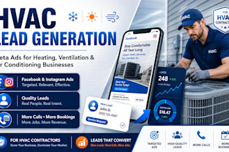 run facebook lead generation ads for hvac contractors