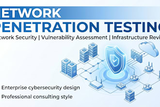 network penetration testing on your infrastructure
