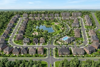 design property map, land map, plot plan, site layout plan real estate site plan