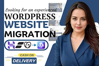 clone copy showit website redesign hostinger website migrate godaddy to wordpres
