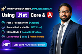 be your dot net core and angular developer