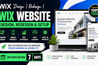 design and redesign your wix website for growth
