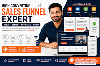 build sales funnel setup landing page email funnel course funnel optin page